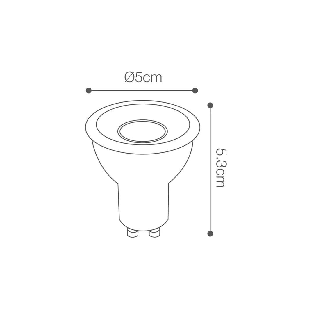 DICROICO LED GU10 8W LUZ CALIDA LIGHTECH2