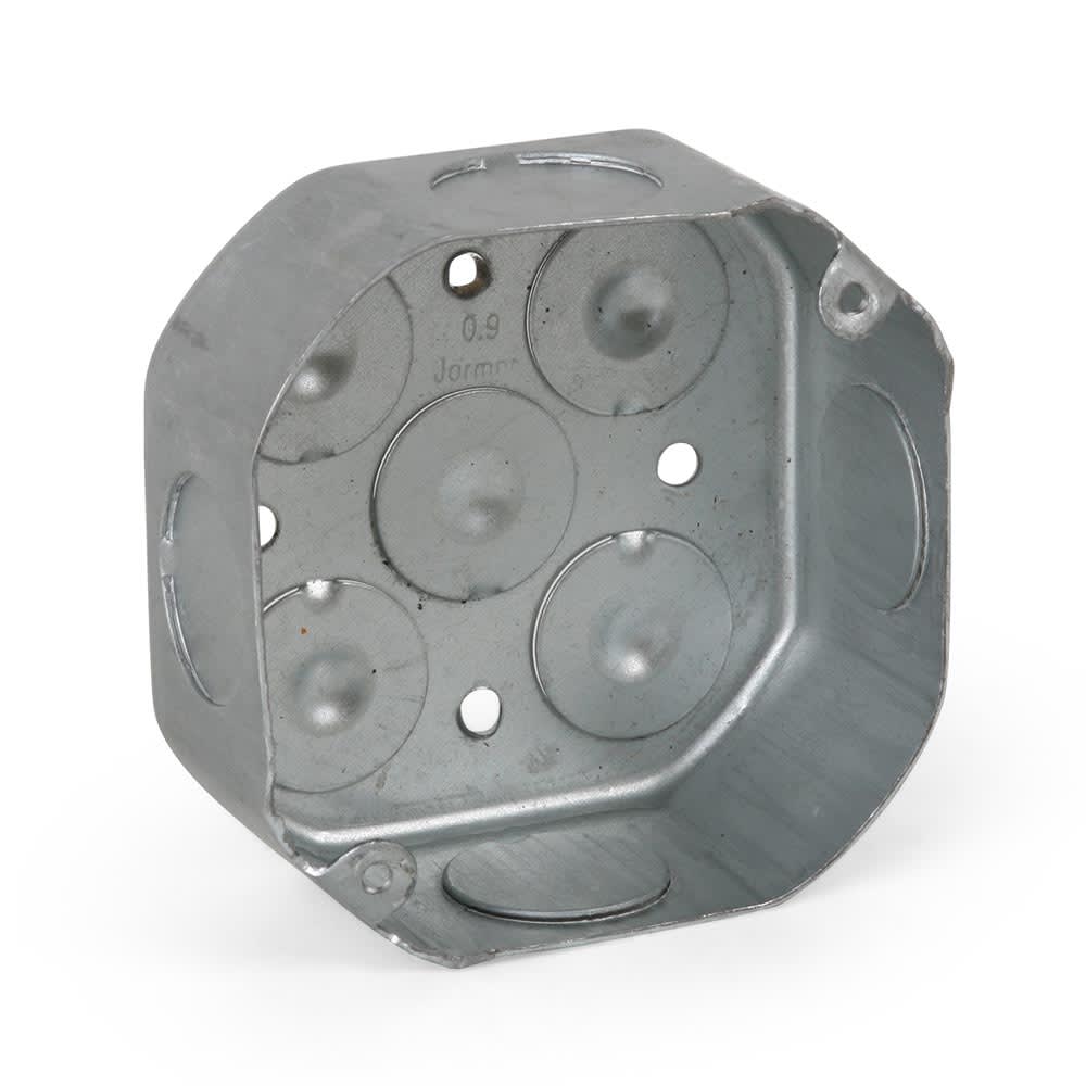 CAJA OCTOGONAL SEMIPESADA METAL 3/4'' JORMEN