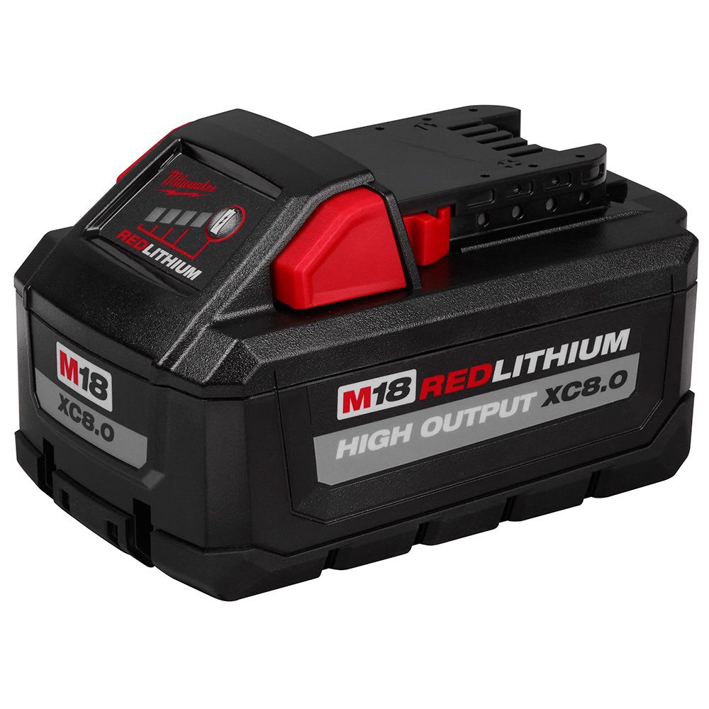 BATERIA M18 HIGH OUTPUT XC 8.0AH ION-LITIO REDLITHIUM 48-11-1880 MILWAUKEE