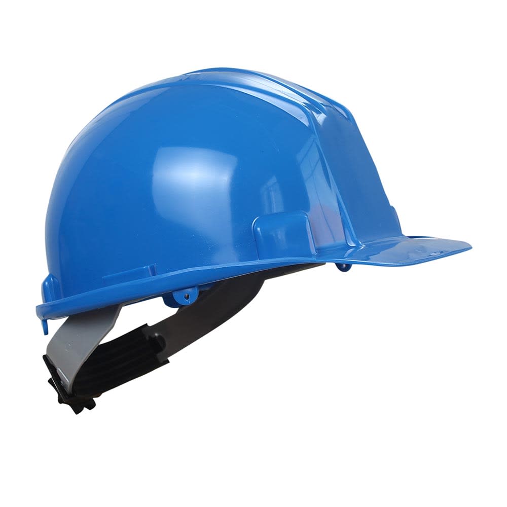 CASCO DE SEGURIDAD JOCKEY D/4PUNTAS AZUL RESISTENTE A IMPACTOS BELLCOX