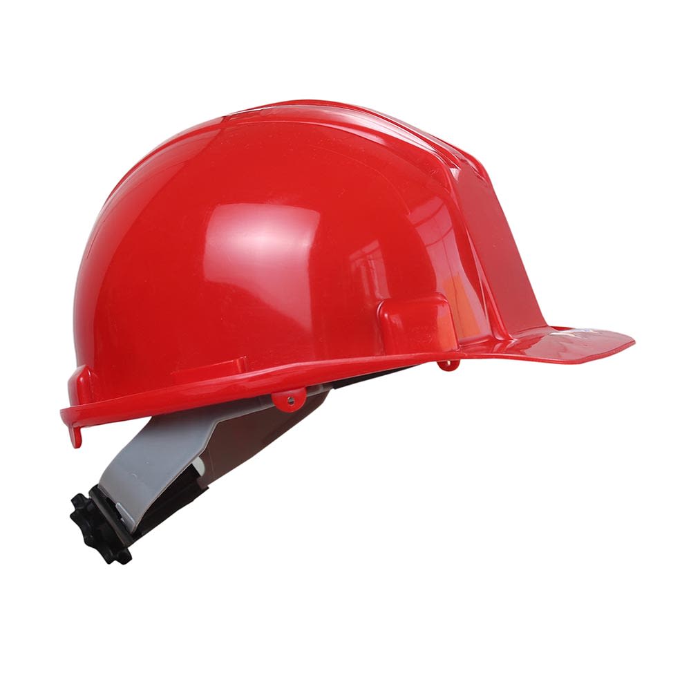 CASCO DE SEGURIDAD JOCKEY 4 PUNTAS CON RACHET ROJO BELLCOX