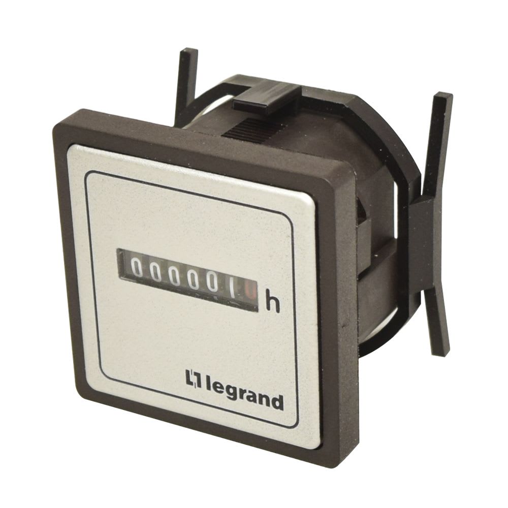HOROMETRO ELECTROMECANICO 48X48MM 10-80VCD 49560 LEGRAND