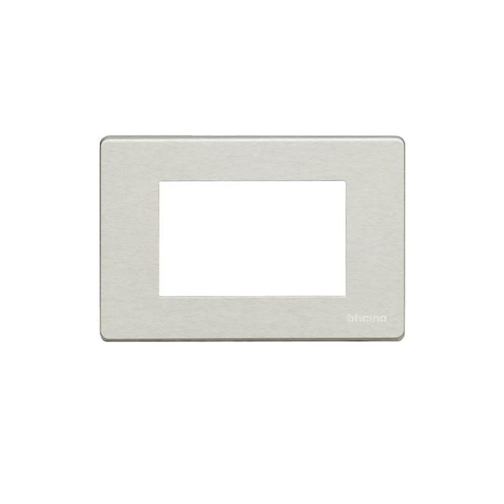 PLACA DE ALUMINIO 3 POLOS RECTANGULAR P/SOPORTE 503SA 503/3A/X BTICINO