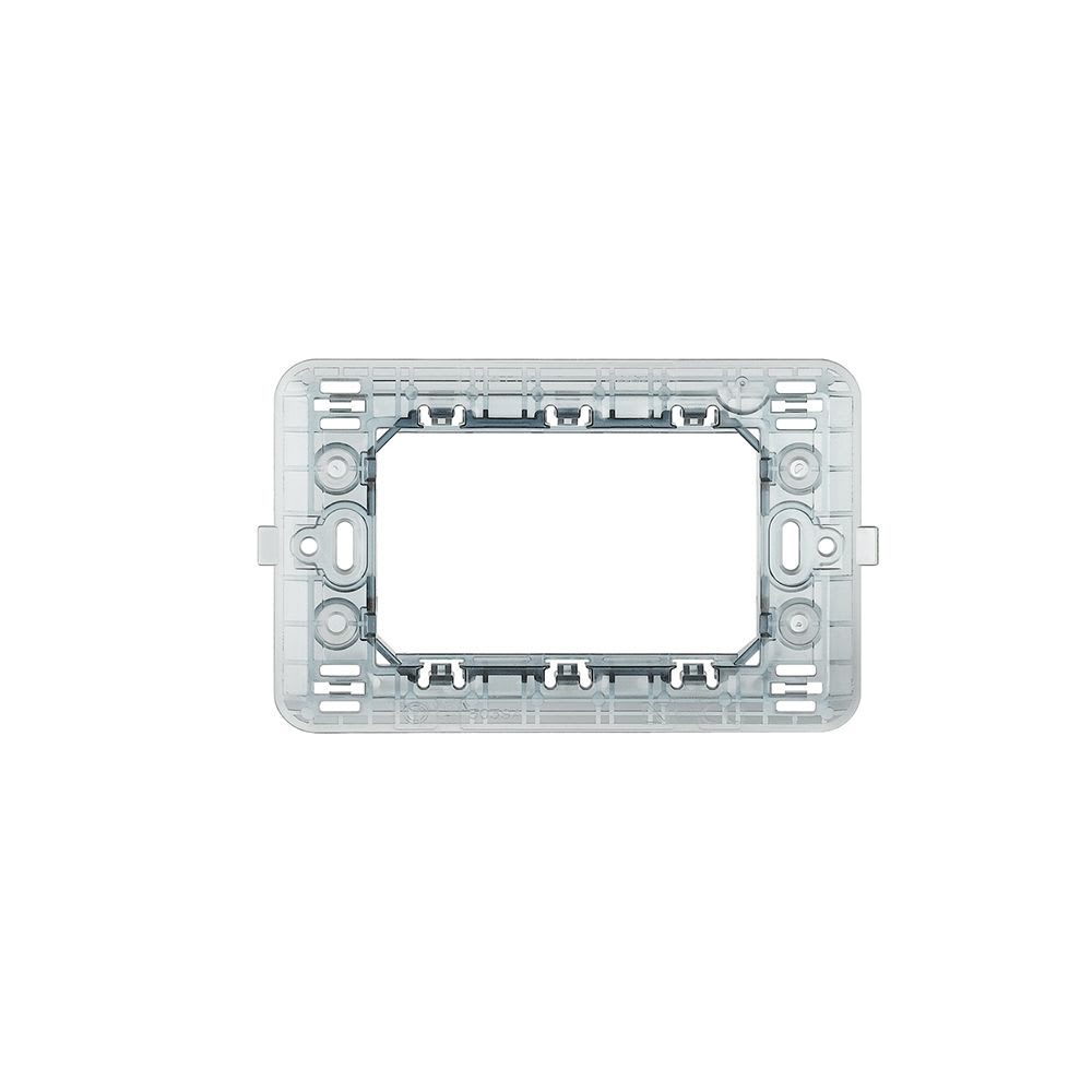 SOPORTE RESINA PARA PLACAS DE 3 MODULOS MATIX 503SA BTICINO1