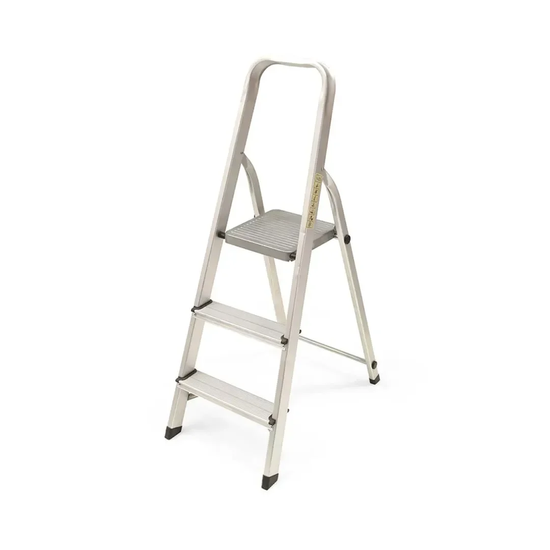 ESCALERA TIJERA DE ALUMINIO 3 PASOS WERKEN