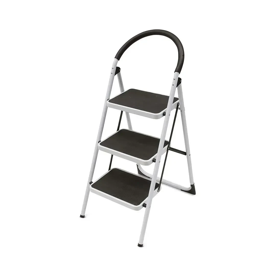 ESCALERA TIJERA DE ACERO 3 PASOS WERKEN