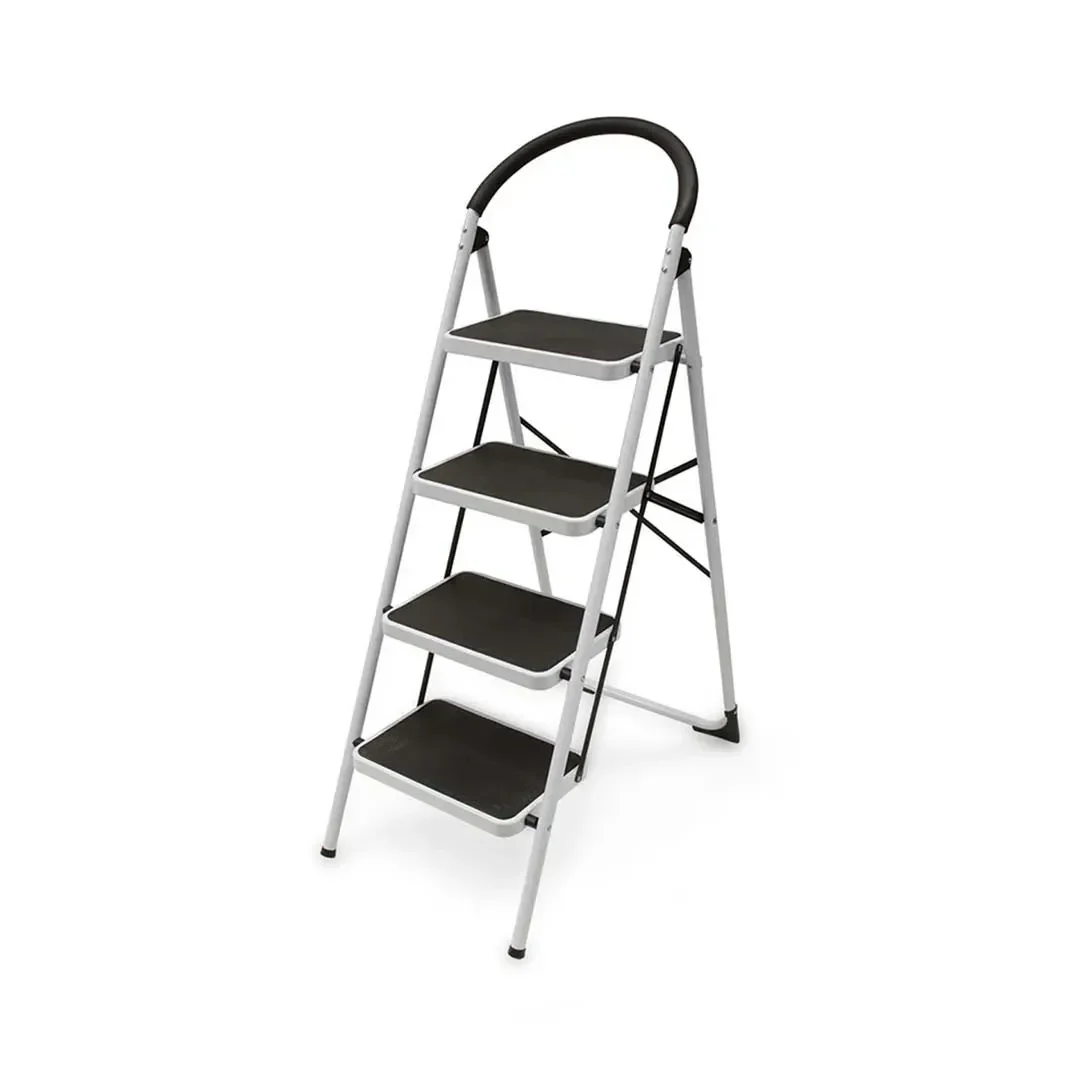 ESCALERA TIJERA DE ACERO 4 PASOS WERKEN