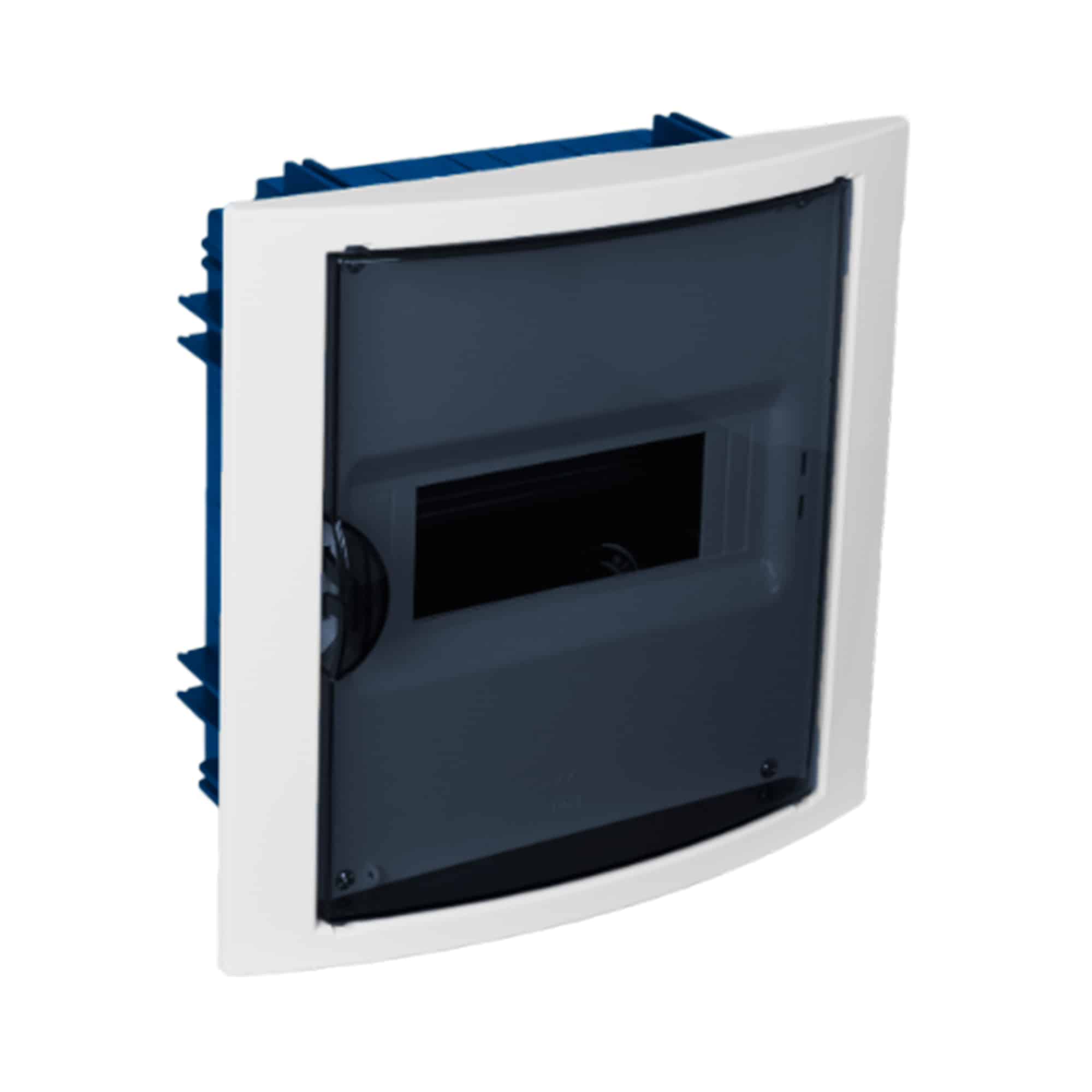 TABLERO ADOSADO TERMOPLASTICO 28P PUERTA FUME HORIZONTAL 362X438X104MM SOLERA