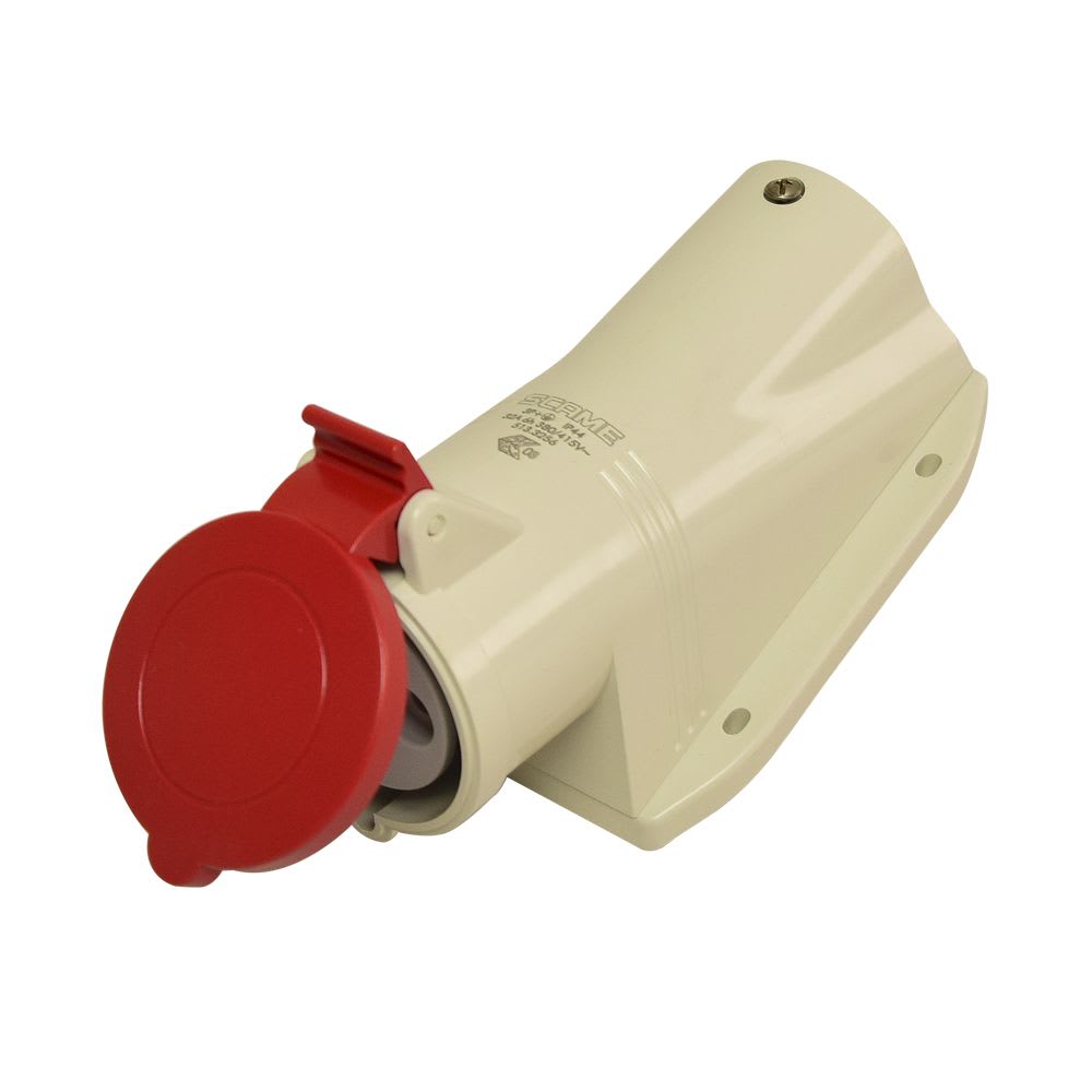 TOMACORRIENTE P/ADOSAR INDUSTRIAL 3X32A+T 415V IP44 6H OPTIMA 513.3256 SCAME
