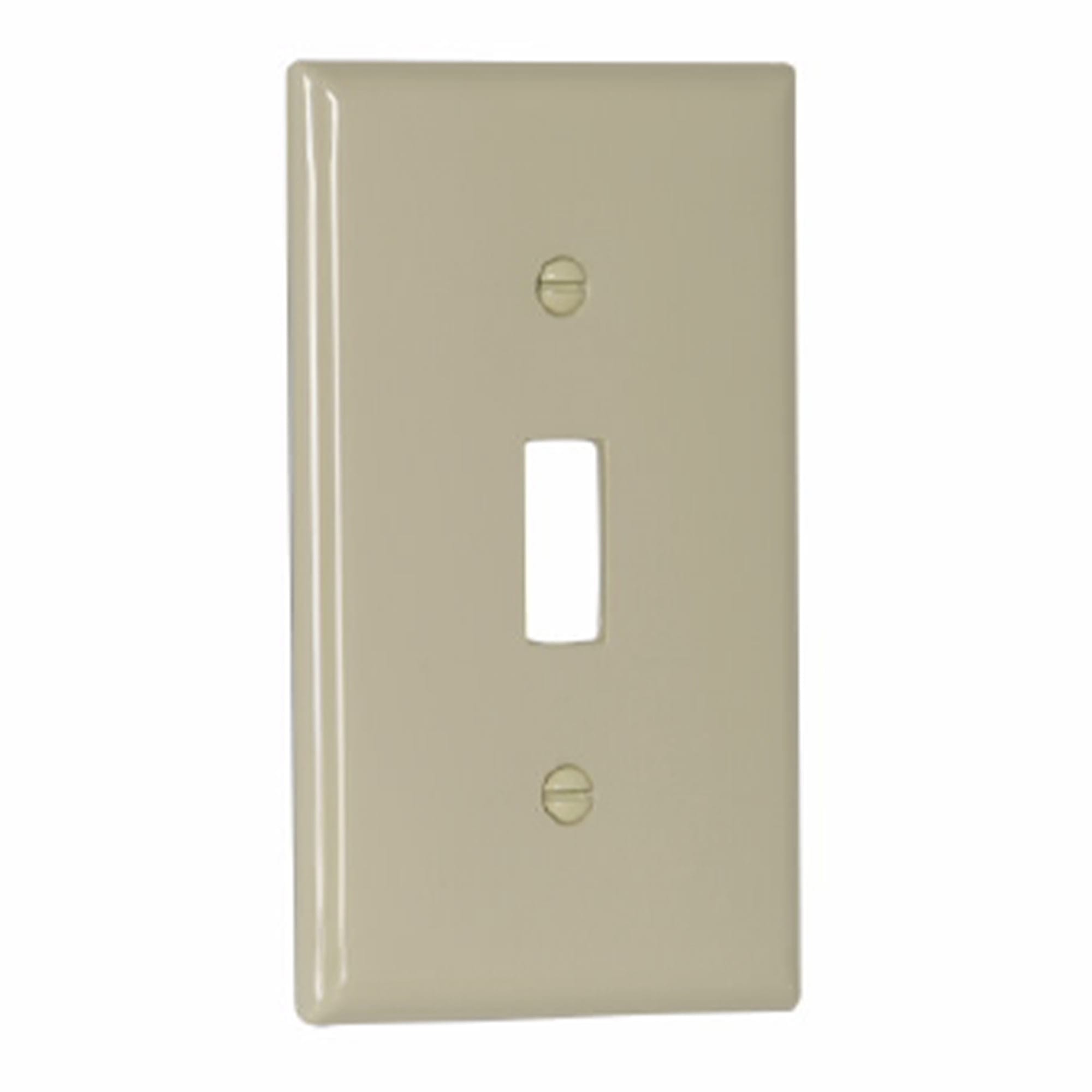 PLACA SIMPLE NYLON P/INTERRUPTOR MARFIL 5134VE EATON