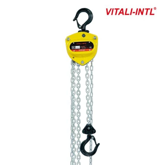 TECLE MANUAL 0.25T YAL0025 3MTSCARGA 4X12MM(1) G100 - 3MTSMANDO 3X15X10MM(2) VITALI-INTL2