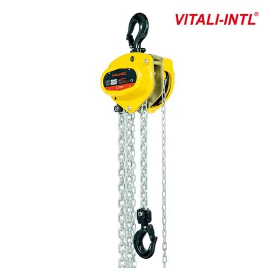 TECLE MANUAL 3.2T YAL0320 3MTSCARGA 10X30MM(1) G80 - 3MTSMANDO 5X25X17MM(2) VITALI-INTL3