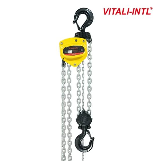 TECLE MANUAL 5T YAL0500 3MTSCARGA 10X30MM(2) G80 - 3MTSMANDO 5X25X17MM(2) VITALI-INTL2