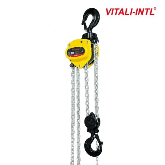 TECLE MANUAL 5T YAL0500 3MTSCARGA 10X30MM(2) G80 - 3MTSMANDO 5X25X17MM(2) VITALI-INTL3