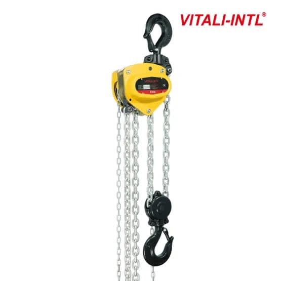 TECLE MANUAL 5T YAL0500 3MTSCARGA 10X30MM(2) G80 - 3MTSMANDO 5X25X17MM(2) VITALI-INTL4