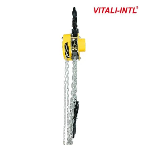 TECLE MANUAL 5T YAL0500 3MTSCARGA 10X30MM(2) G80 - 3MTSMANDO 5X25X17MM(2) VITALI-INTL5