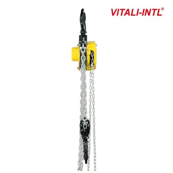 TECLE MANUAL 5T YAL0500 3MTSCARGA 10X30MM(2) G80 - 3MTSMANDO 5X25X17MM(2) VITALI-INTL6