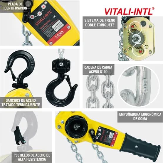 TECLE RACHET 1T YAL100 1.5MTSCARGA 5.6X17MM(1) G100 VITALI-INTL7