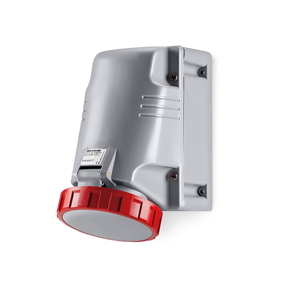 TOMACORRIENTE P/ADOSAR INDUSTRIAL 3X125A+T 415V IP67 6H OPTIMA 518.12556T SCAME1