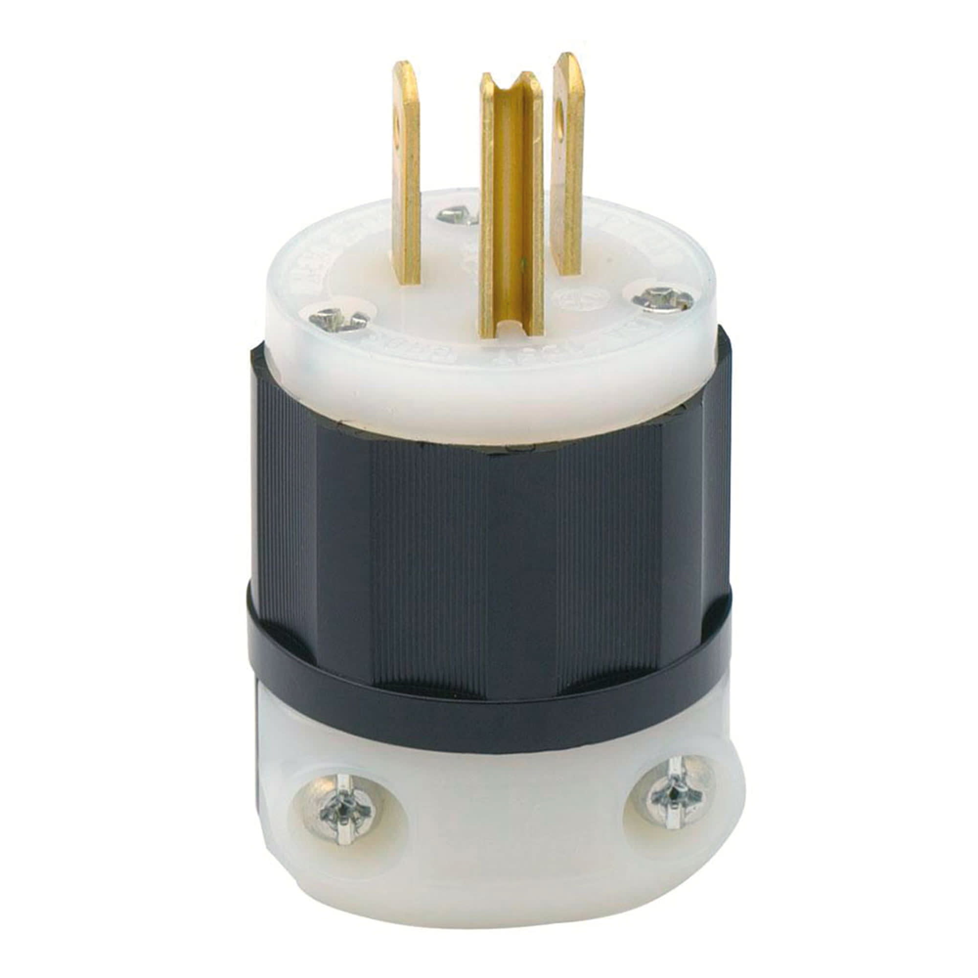 ENCHUFE 15A 125V L/T ESEECIAL NEGRO LEVITON