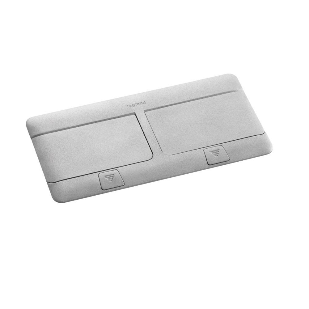 CAJA PARA EMPOTRAR 8 MODULOS POP-UP ALUMINIO MATE MOSAIC 54013 LEGRAND1