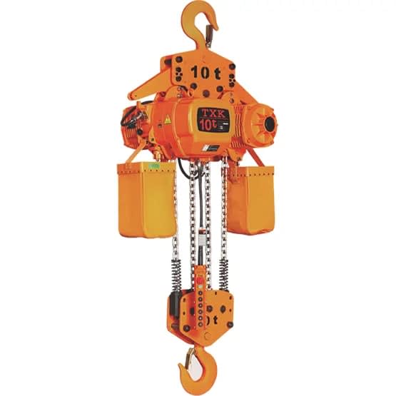 POLIPASTO CADENA C/GANCHO 10T SSDHL10-04 3.2M/MIN 3(X2)KW TXK1