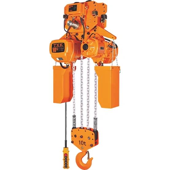 POLIPASTO CADENA C/TROLLEY 10T SSDHL10-04+DPC10 3.2M/MIN 3(X2)+0.75KW TXK