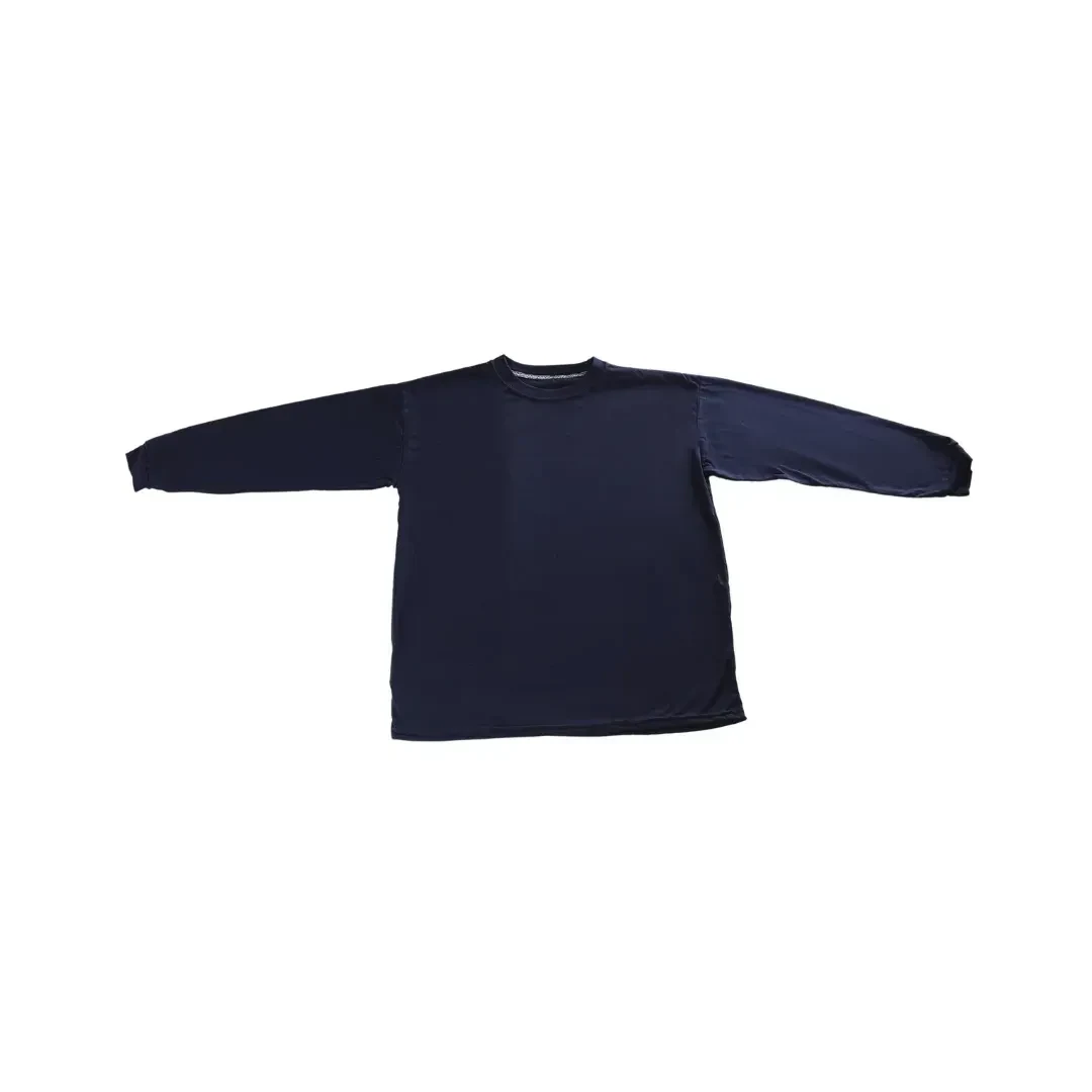 POLO MANGA LARGA AZUL WERKEN3