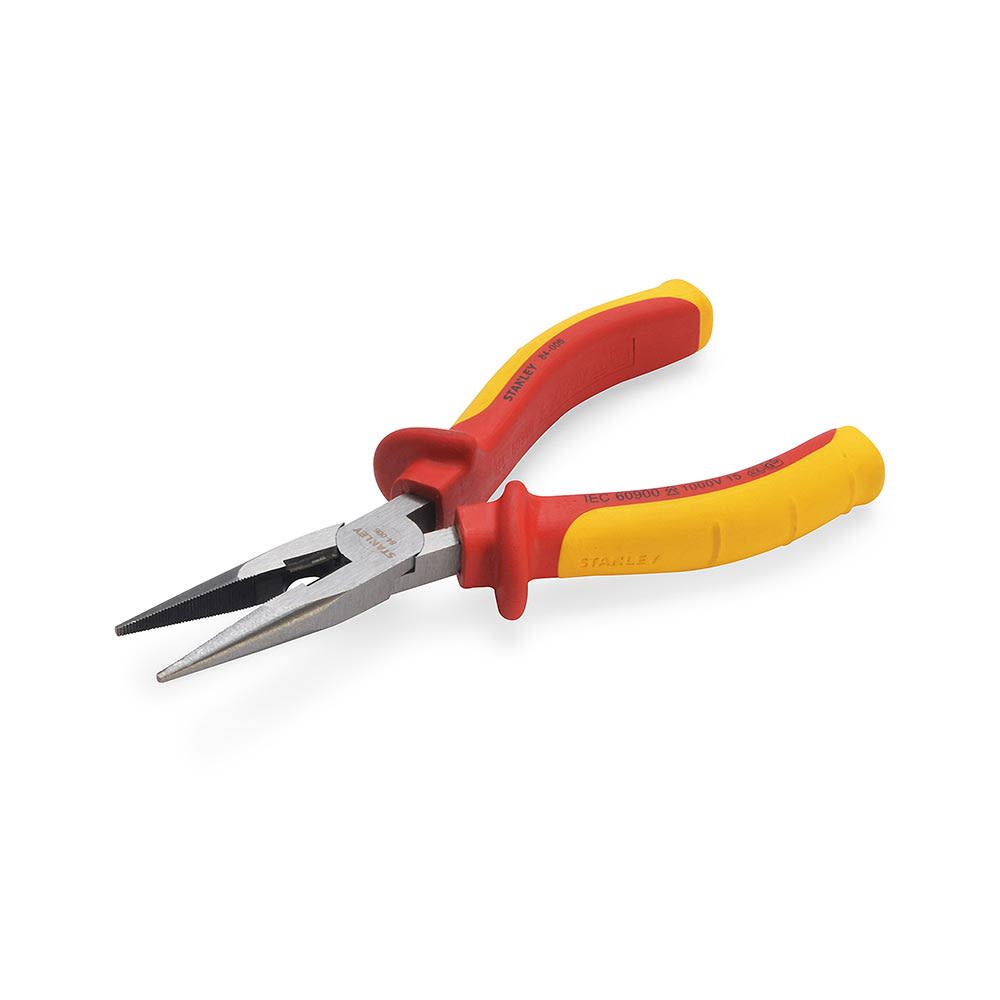 ALICATE DE PUNTA LARGA MODELO 84006 AMARILLO STANLEY