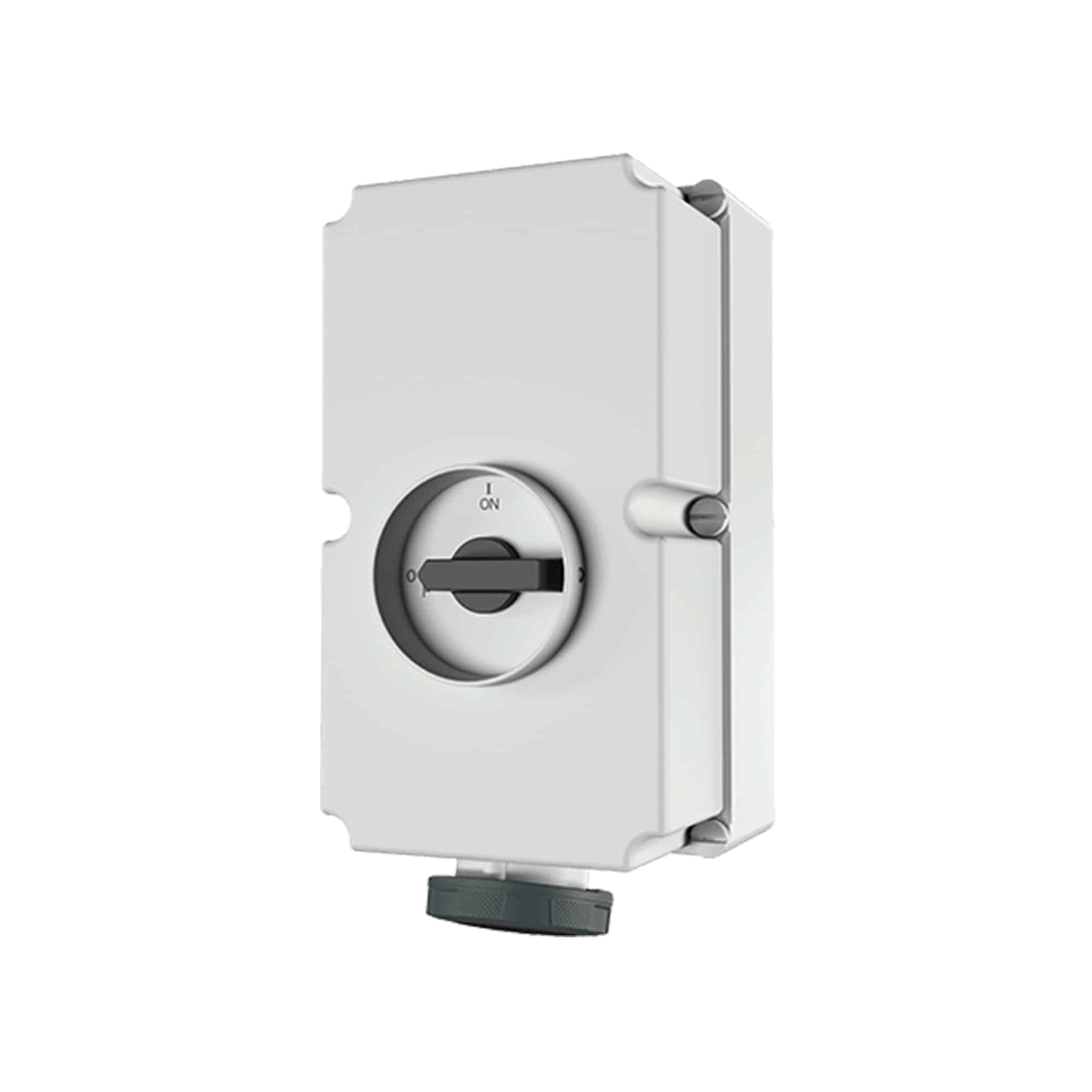 TOMA VISIBLE 125AMP 3P+T 500V C/INTERRUP. POR ENCLAVAM. MECA?NICO NEGRO 7H IP67 XCONTACT MENNEKES1