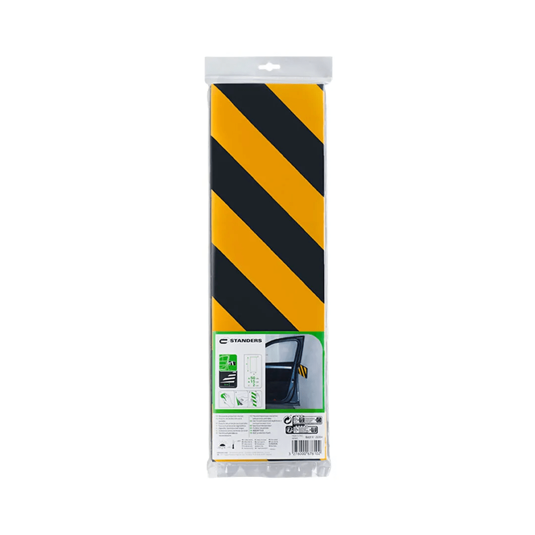 PROTECTOR DE ESPUMA PARA ESQUINA DE GARAGE 50X20CM AMARILLO STANDERS2