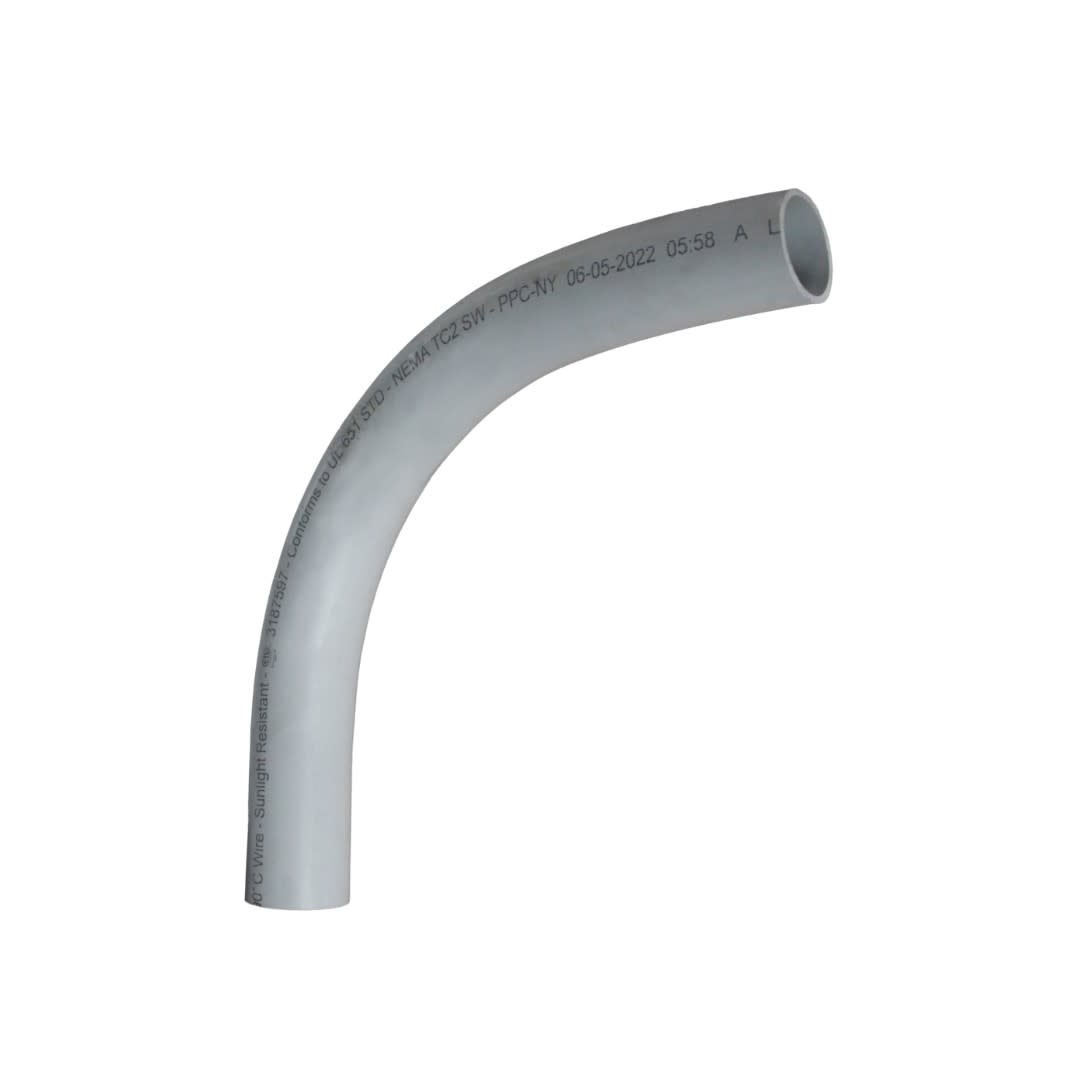 CURVA PVC SCHEDULE 40 1-1/2'' CON UL651 POR ETL ALLIED