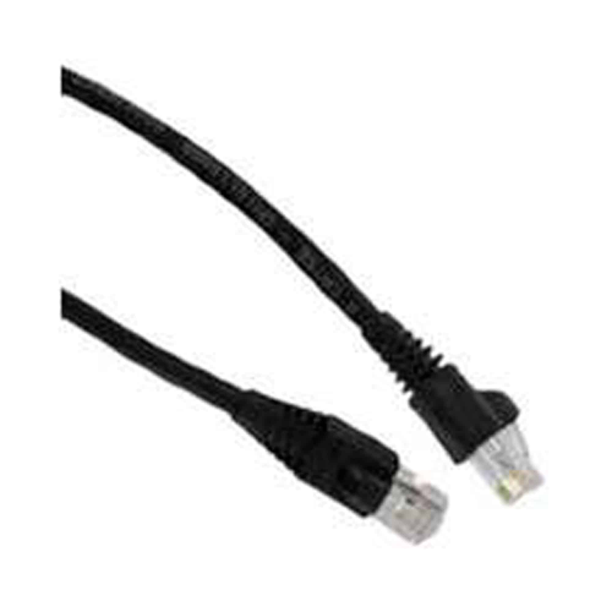 PATCH CORD U/UTP CM 3 PIES CAT5E NEGRO LEVITONDATA1