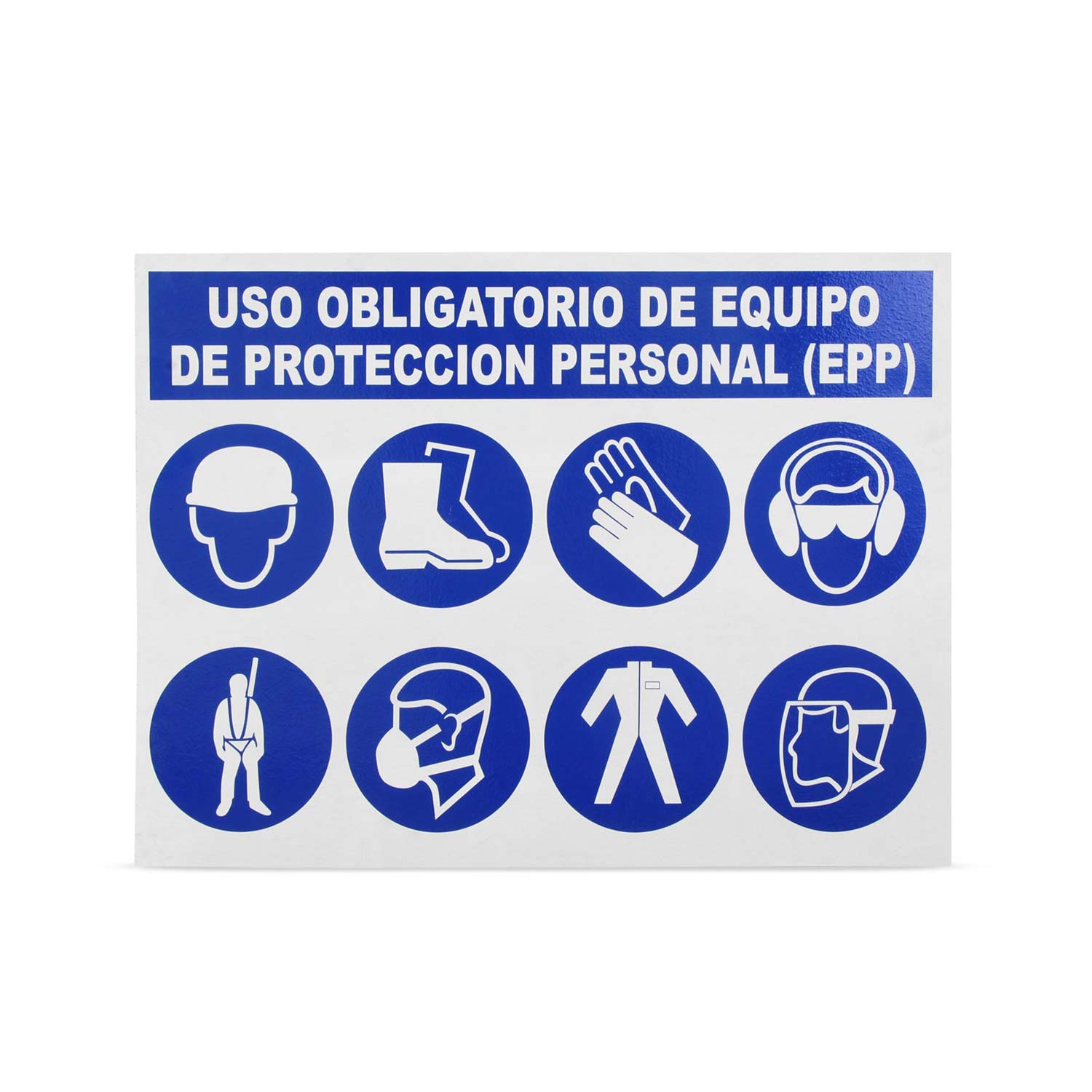 SEÑAL OBLIGATORIO EPP - OBRAS SM