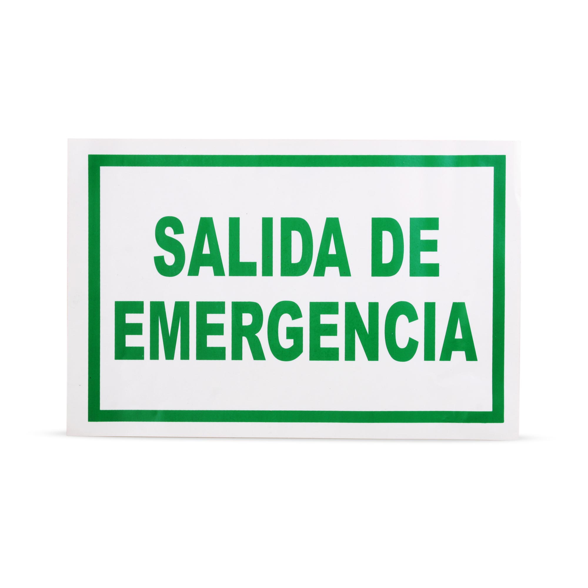 SEÑAL FOTOLUMINISCENTE SALIDA DE EMERGENCIA SM1