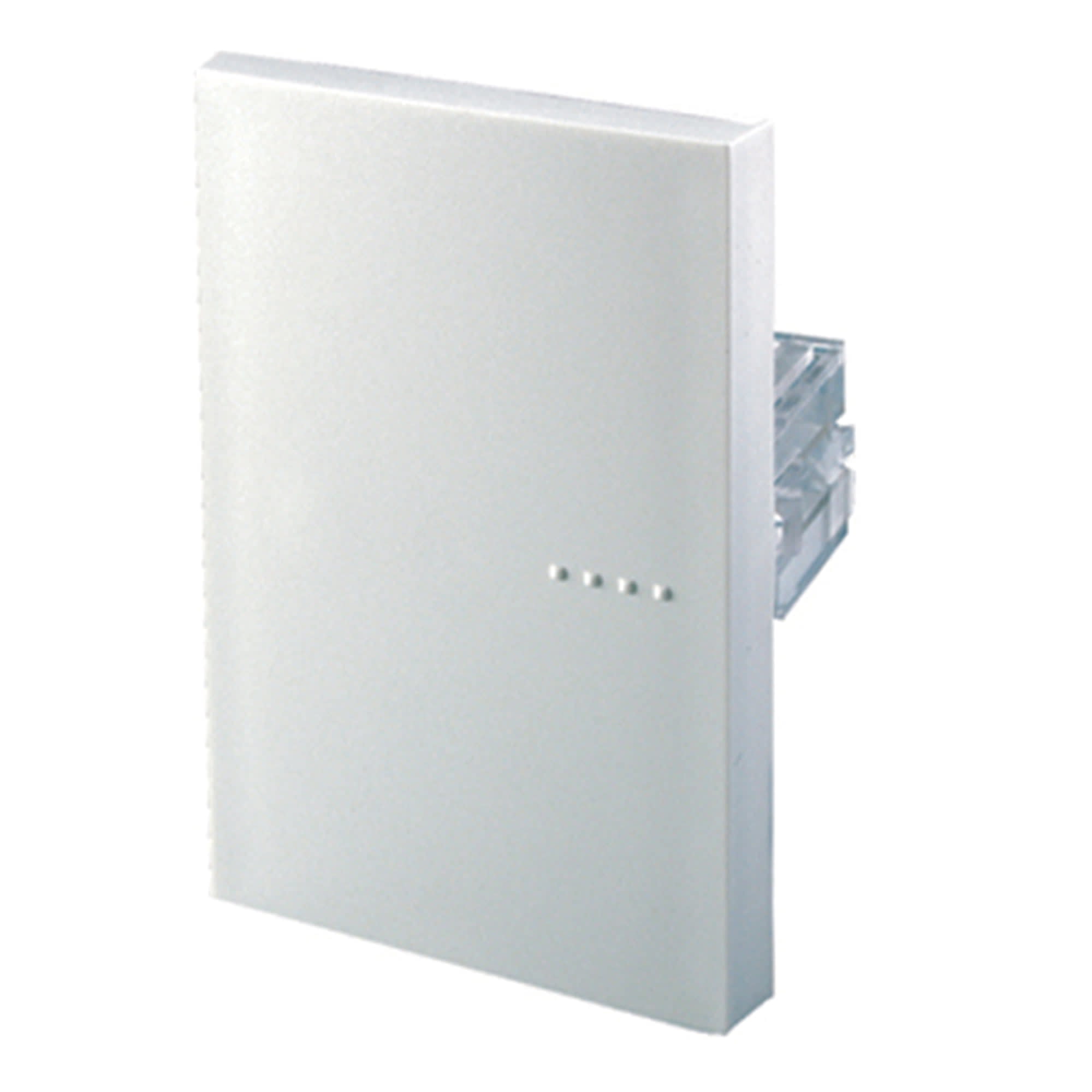 INTERRUPTOR SIMPLE CONMUTACION (LISO) 10A 250V GRIS (4 MODULOS) CAMBRE