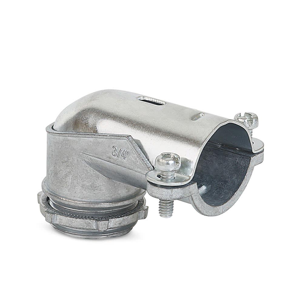 CONECTOR CURVO CONDUIT FLEXIBLE 3/4'' TKL