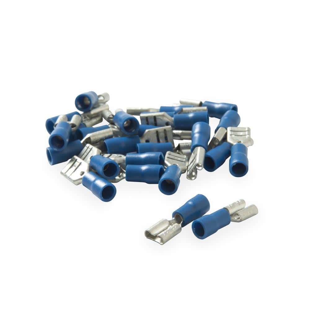 TERMINAL AISLADO HEMBRA 7.6MM 16-14AWG X 25 UNID TKL1