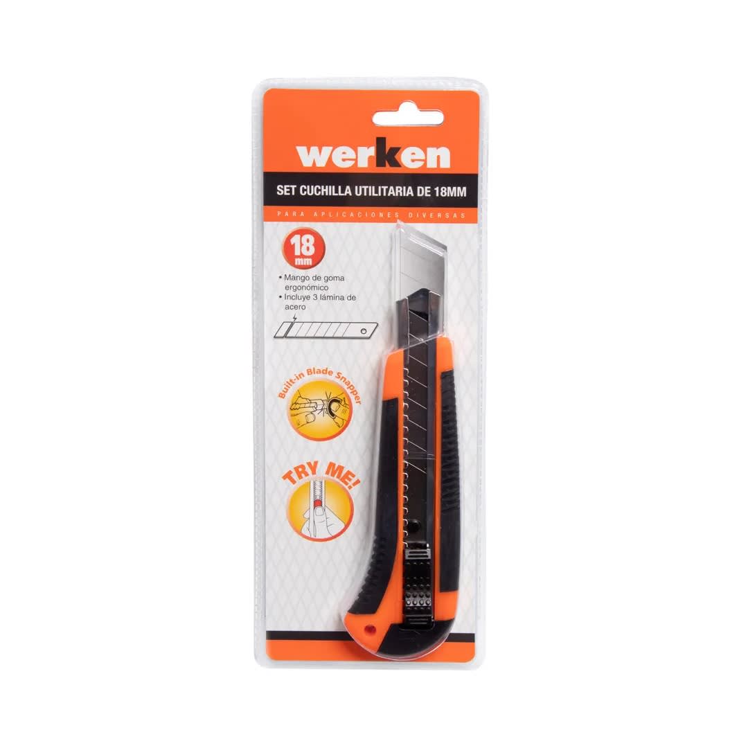 JUEGO DE CUCHILLAS UTILITARIAS WERKEN3