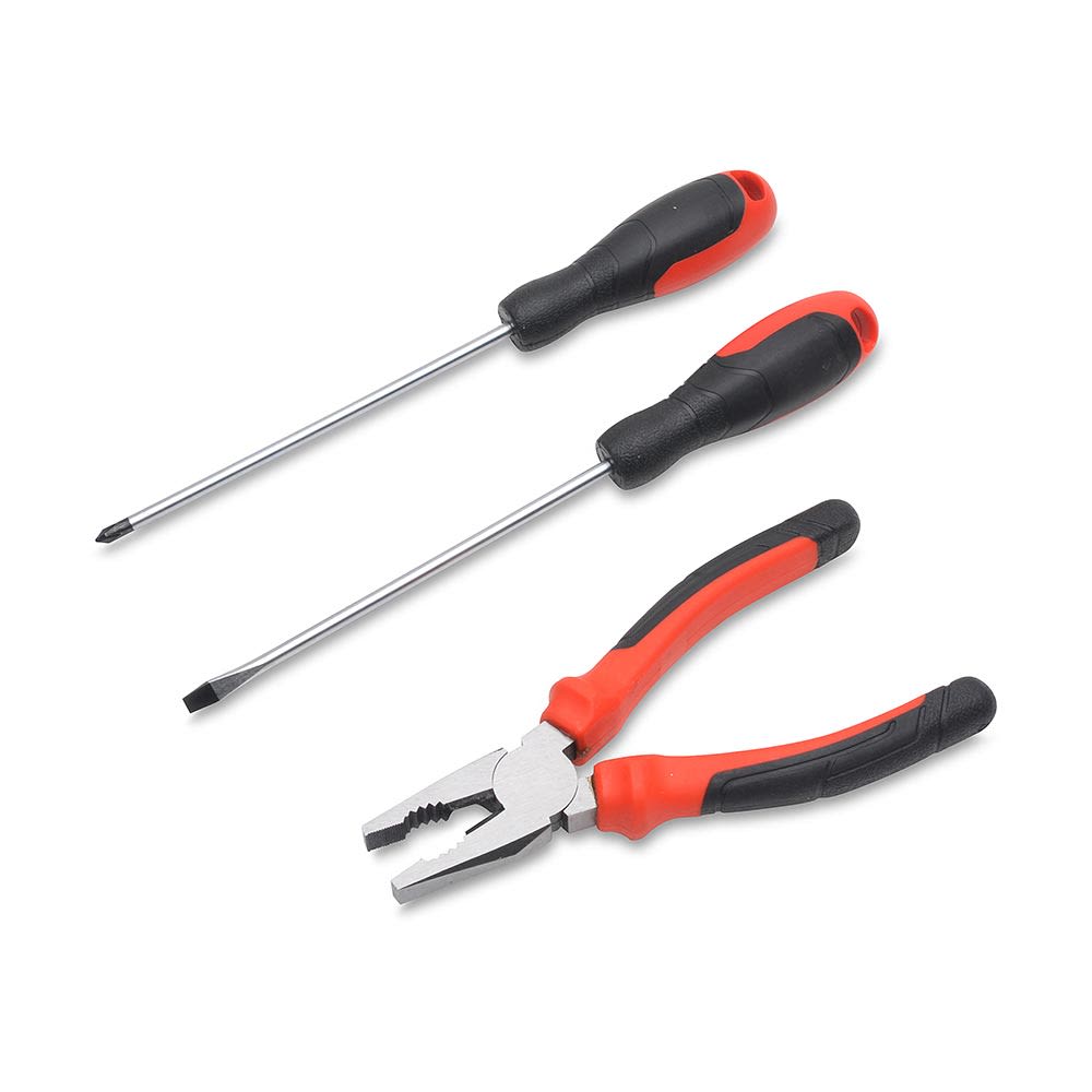 JUEGO DE ALICATES CON DESARMADORES WERKEN