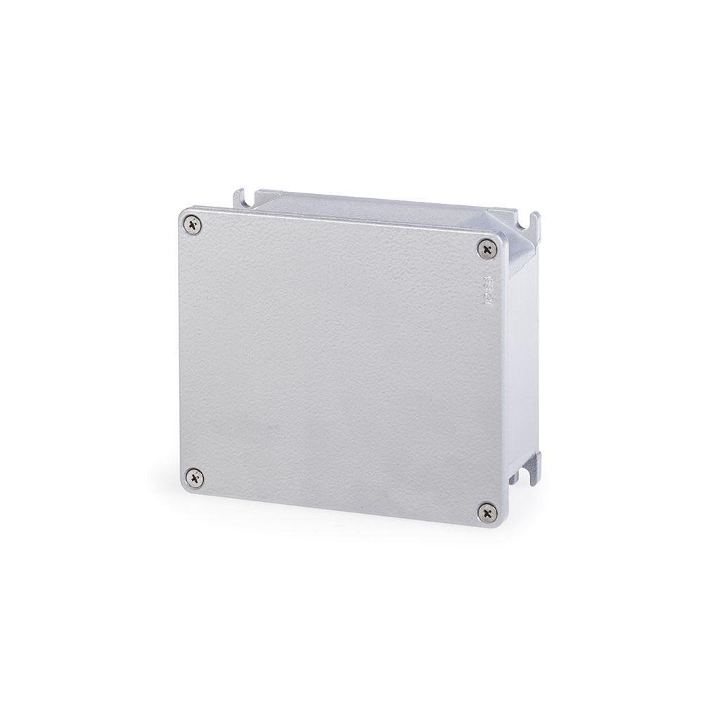 CAJA DE DERIVACION ALUMINIO 166X142X64MM CIEGA IP66 653.02 SCAME