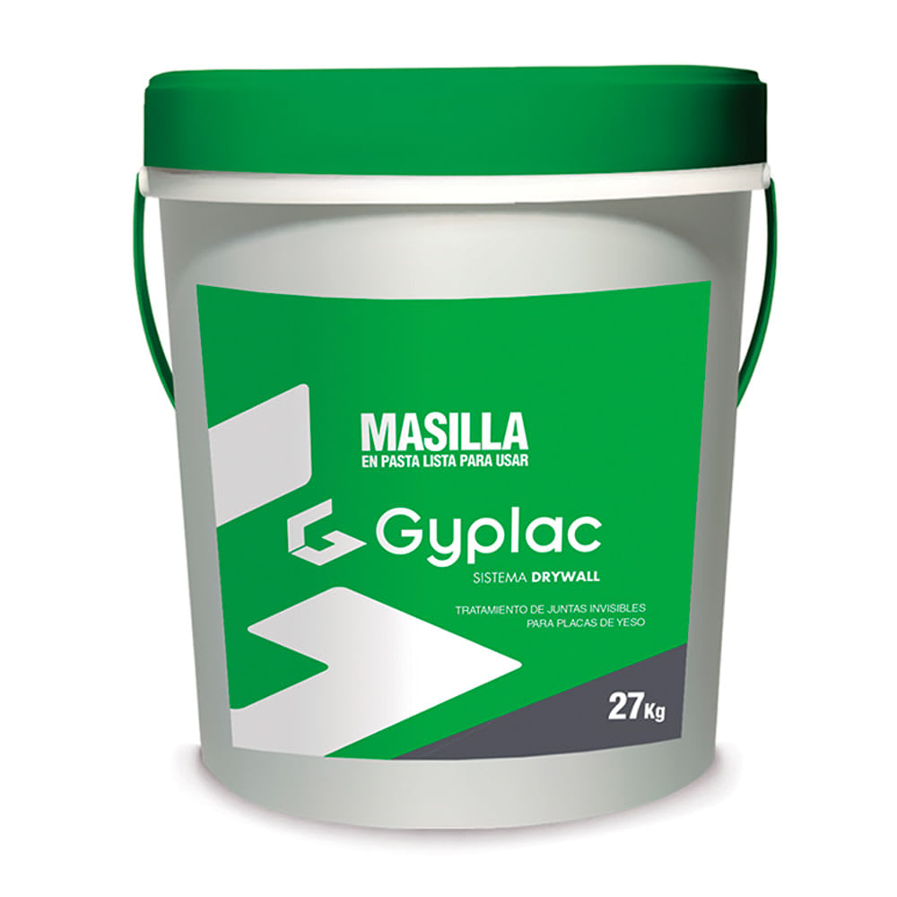 MASILLA PARA DRYWALL LISTA PARA USAR 27 KG GYPLAC