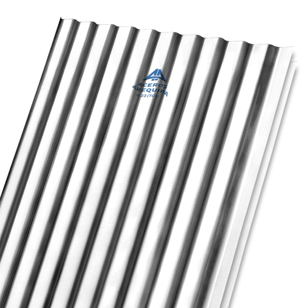 TECHO CALAMINA METALICA 0.20MM 3.60X0.80M AASA AA