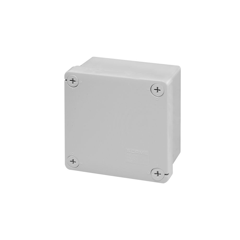 CAJA DE DERIVACION PVC 100X100X50MM CIEGA IP55 689.204 SCAME