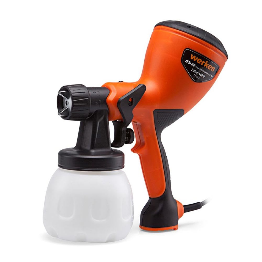 PISTOLA ELECTRICA PARA PINTAR 400W T:1000ML B:1.8MM WERKEN