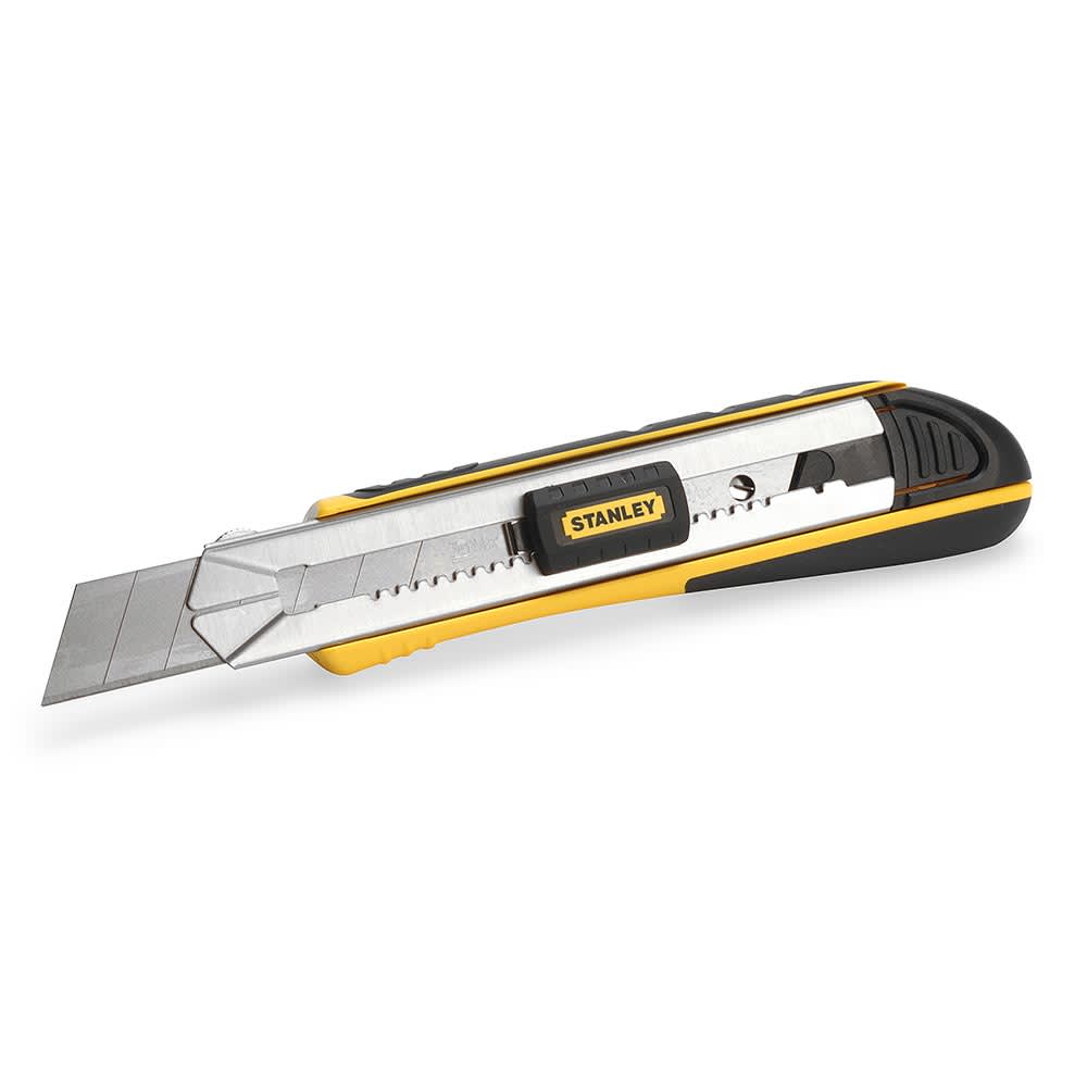 CUCHILLA RETRACTIL 10486 DE ACERO INOXIDAVLE 25MM STANLEY