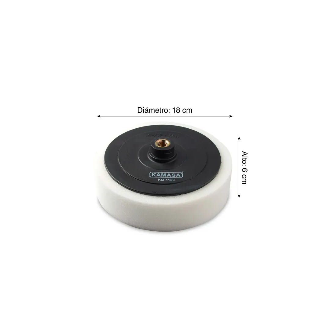 DISCO DE ESPONJA PARA PULIR 180MM SM1