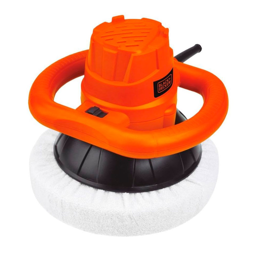 PULIDORA ORBITAL 10'' 120W + 3 BONETES KP12K BLACK & DECKER