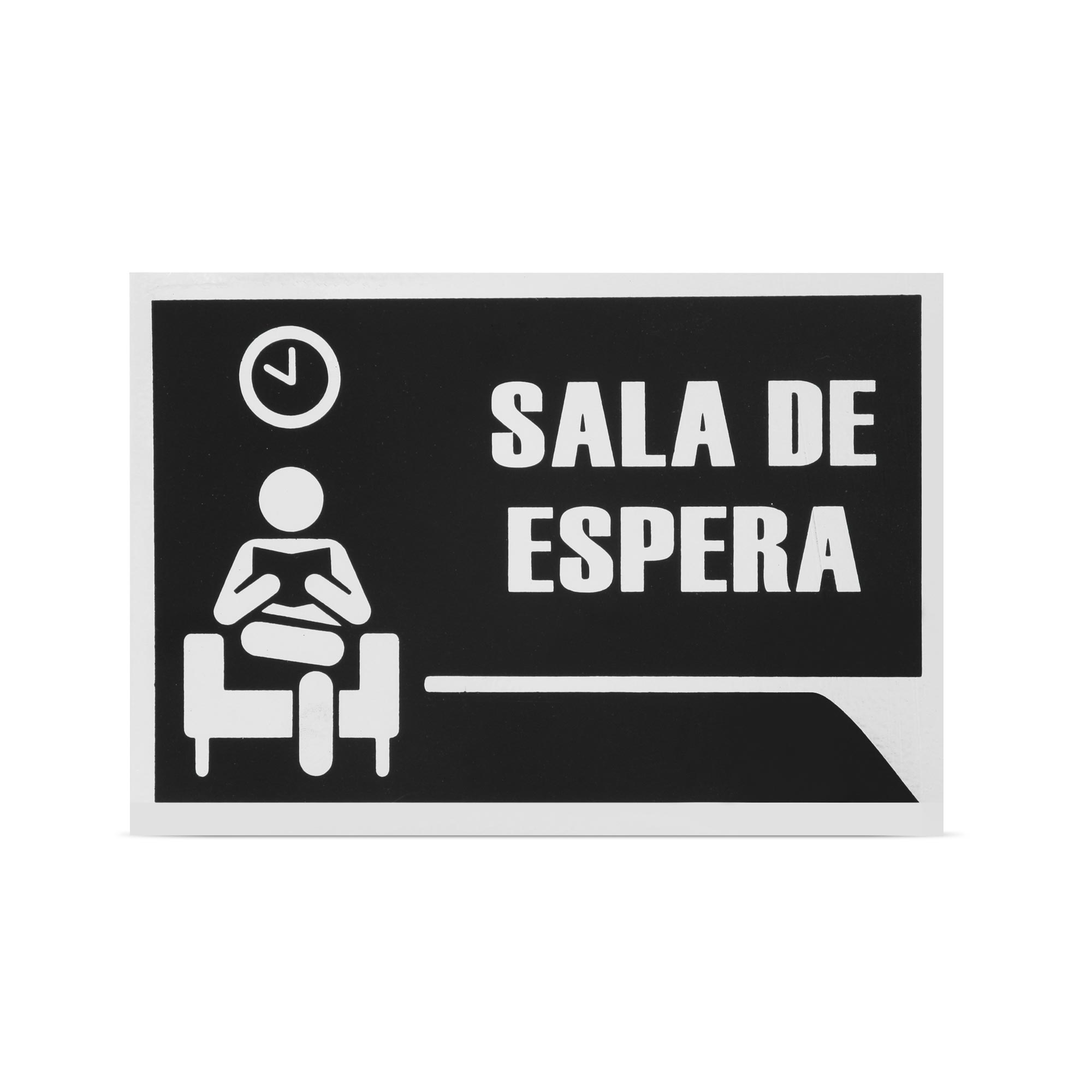 SEÑAL SALA DE ESPERA 22X15CM WERKEN1