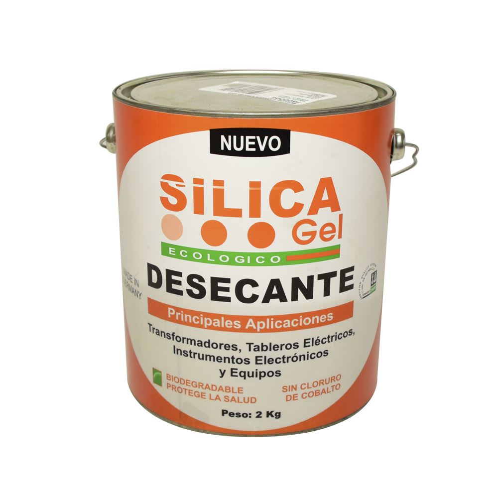 SILICA GEL DESHUMEDECEDOR PARA TRANSFORMADOR. COLOR NARANJA X2KG BASF/ENGELHARD